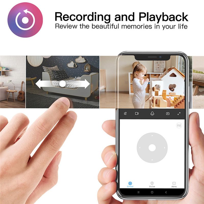 Wifi Smart Plug - Caméra Wi-Fi intérieure essentielle Tuya, moniteur