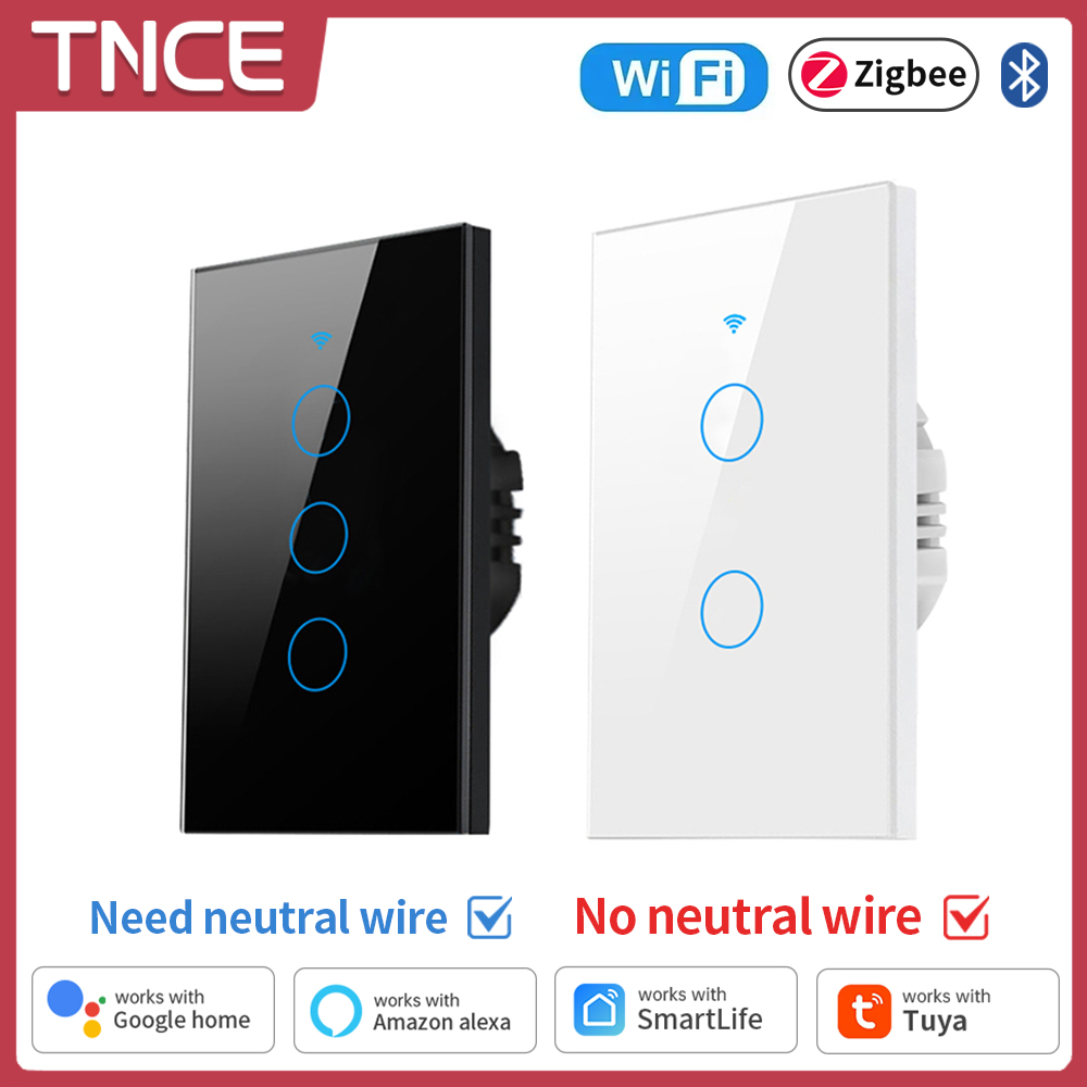 Smart Light Switch Wifi - TNCE Tuya WiFi/Zigbee interrupteur d'éclairage intelligent,