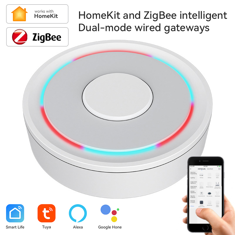 Smart Home Automation Kit - Tuya ZigBee – passerelle connectée Homekit,
