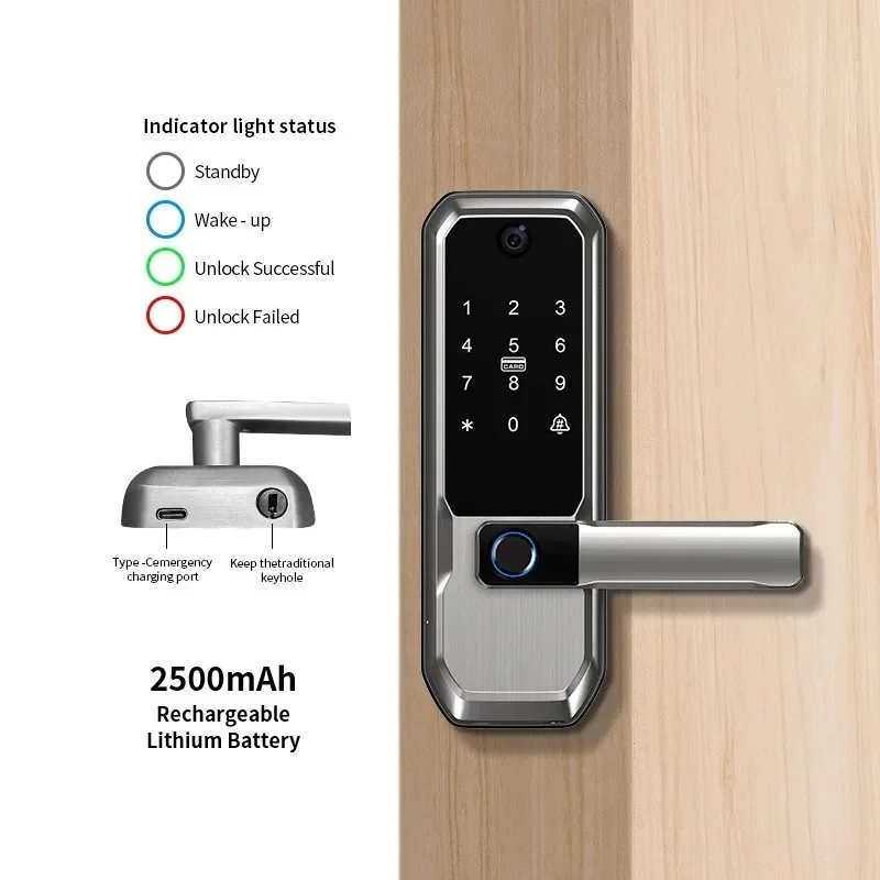 Serrure de porte intelligente  - Smart Door Lock Wifi avis et prix