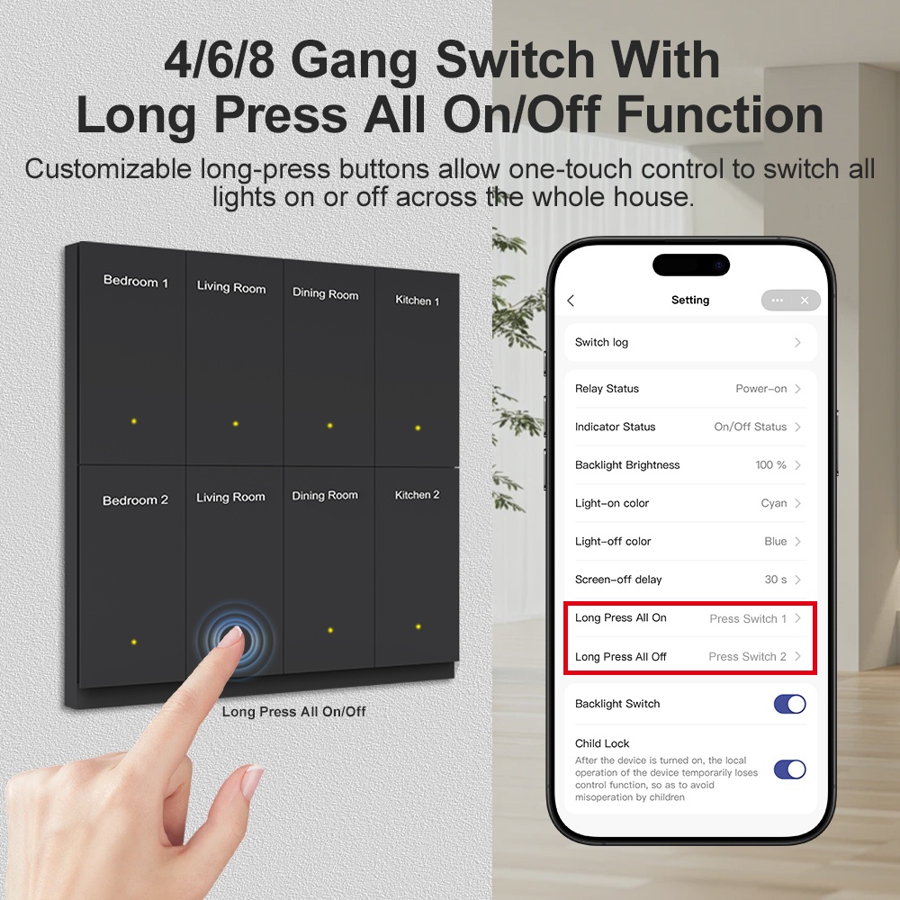 Interrupteur intelligent Manho - Smart Light Switch Wifi avis et prix