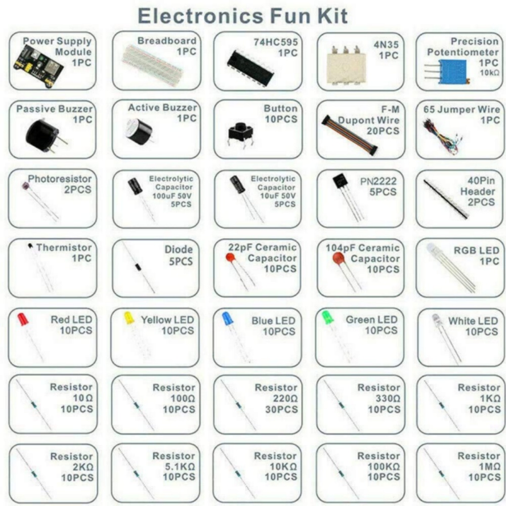 Composants électroniques, rési - Esp32 Smart Home Kit avis et prix