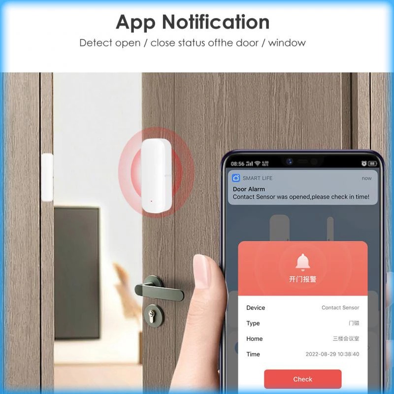Capteur intelligent de porte e - Smart Home Automation Kit avis et prix