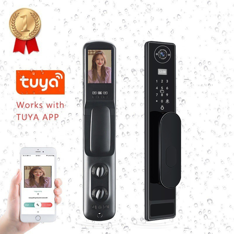Automatique TUYA Wifi Cat Eye  - Smart Door Lock Wifi avis et prix