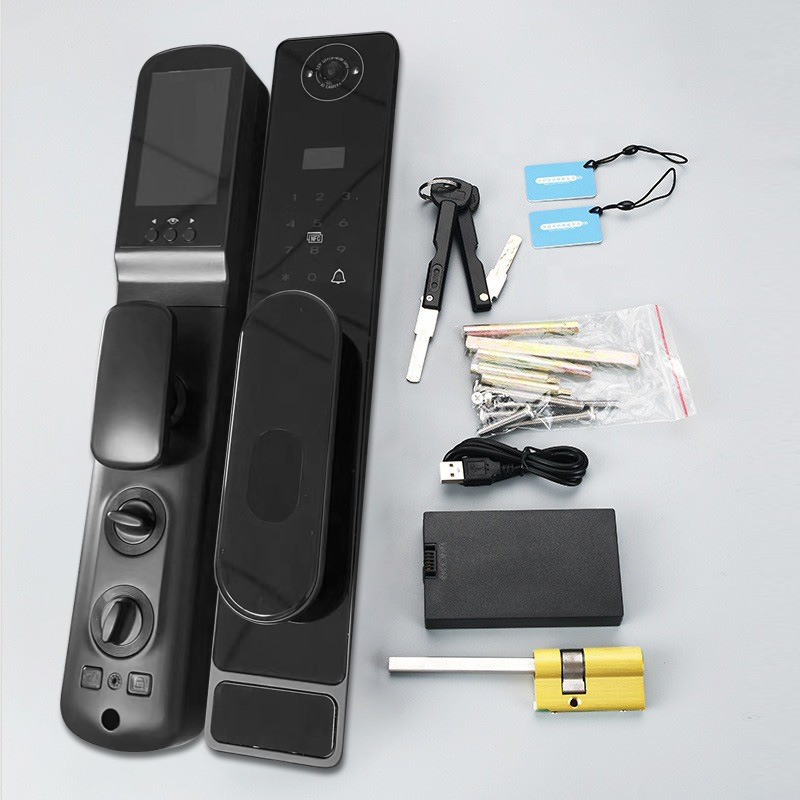 Automatique TUYA Wifi Cat Eye  - Smart Door Lock Wifi avis et prix