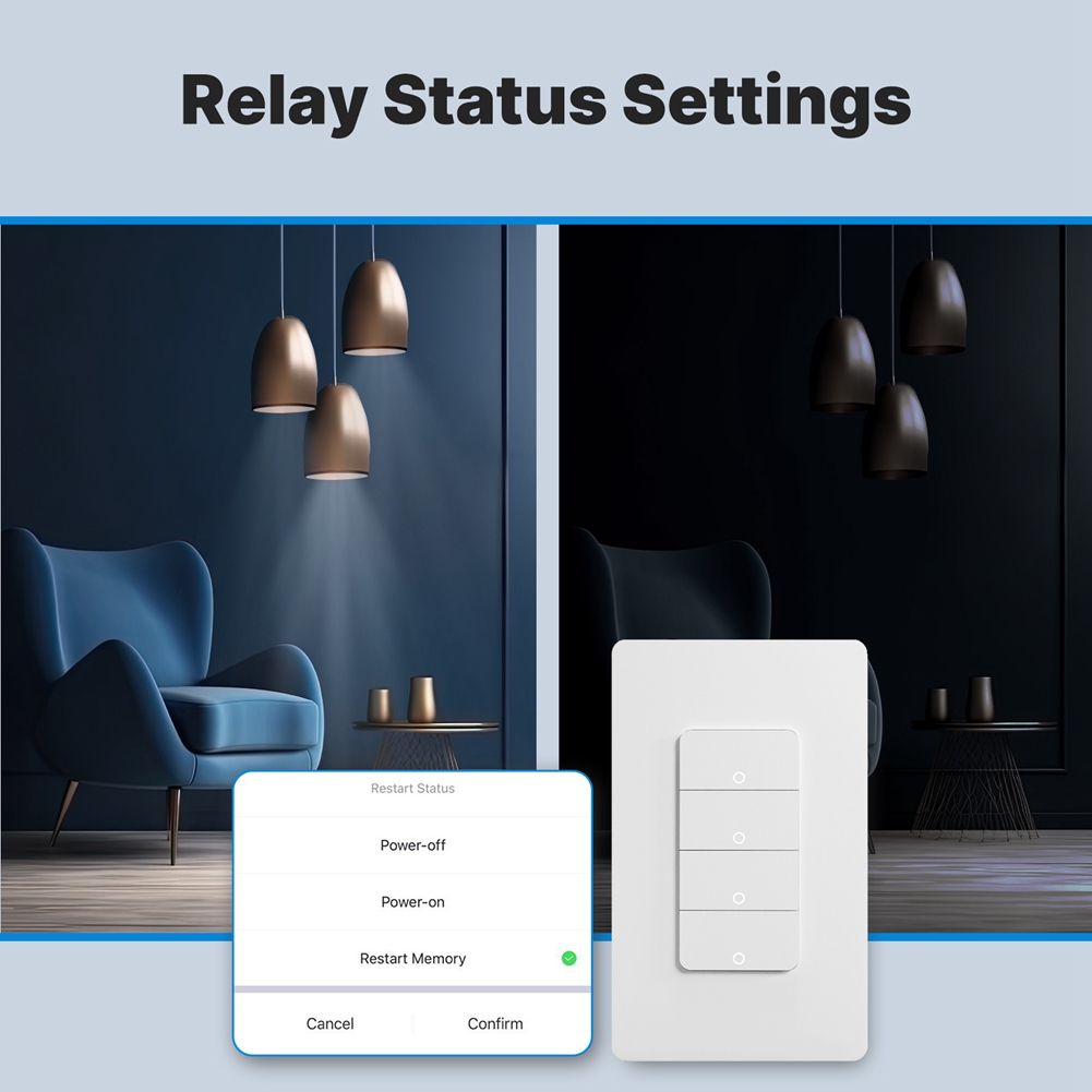 Interrupteur mural intelligent - Smart Light Switch Wifi avis et prix