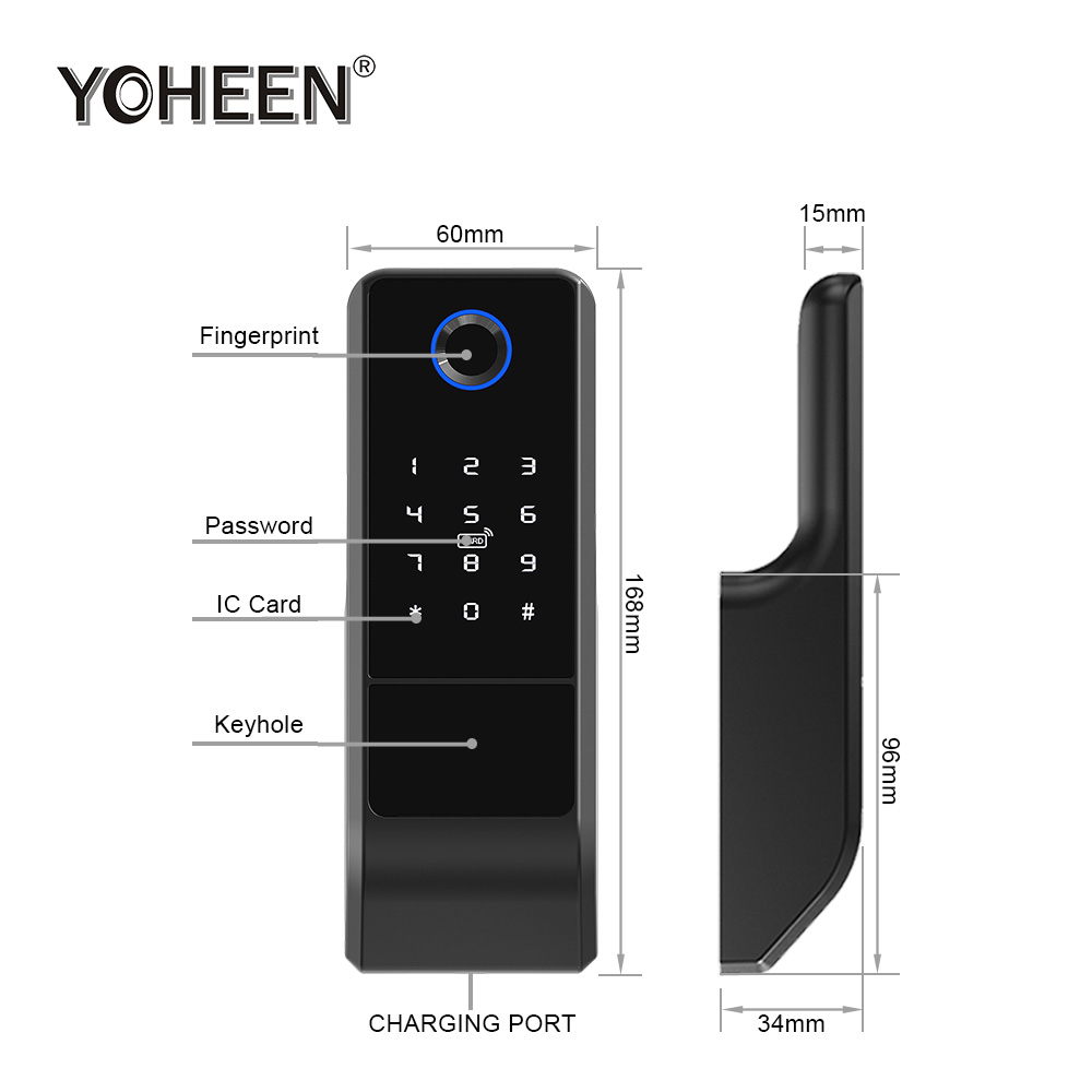 Serrure intelligente électroni - Smart Door Lock Wifi avis et prix
