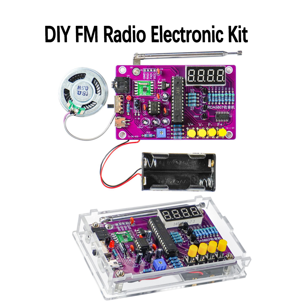 Kit électronique radio FM DIY  - Electronics Project Kit avis et prix