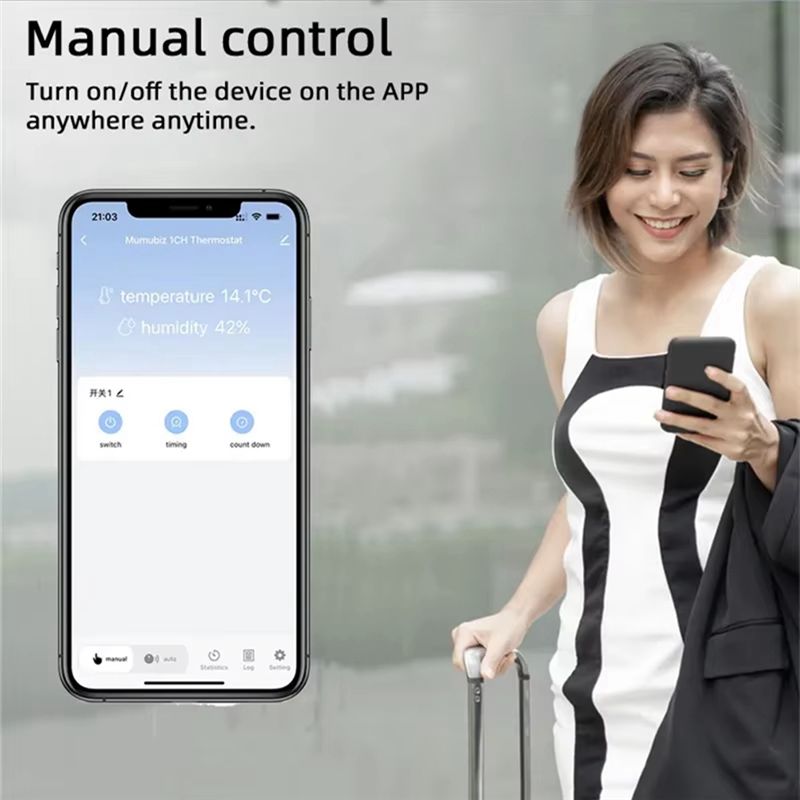 Y50A - Interrupteur relais Wi- - Wifi Thermostat avis et prix