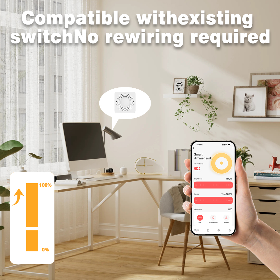 Interrupteur variateur de lumi - Smart Light Switch Wifi avis et prix