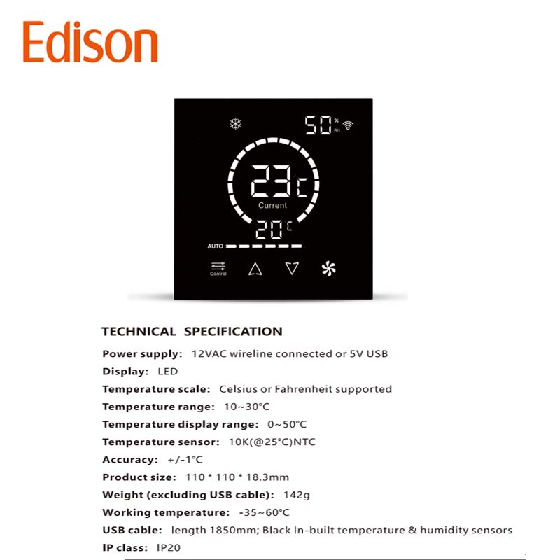 Thermostat intelligent flexibl - Wifi Thermostat avis et prix